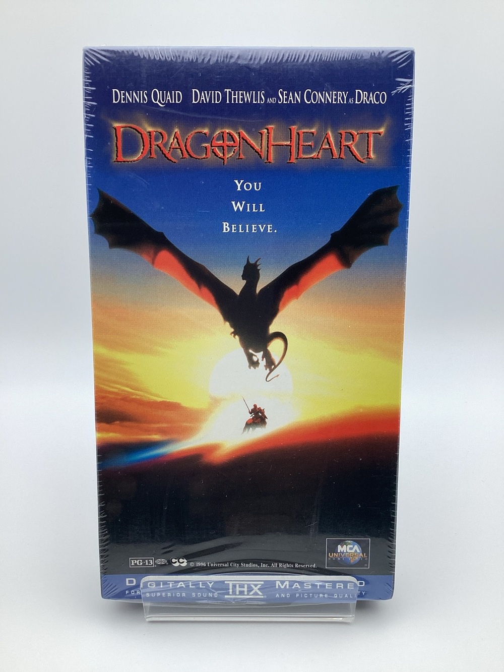 Dragonheart 1996 VHS Fantasy Adventure
